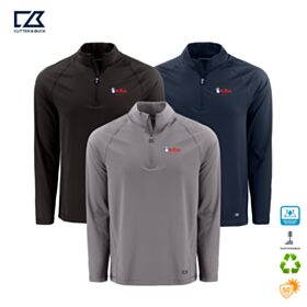 C&B Men's Prospect Recycled Featherlight 1/4-Zip. MCK01364 - DF/LC
