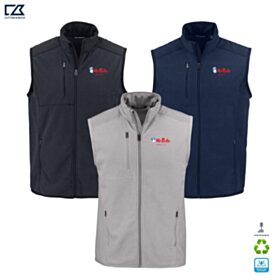 C&B Men's Hunts Point Recycled Fleece Hybrid Vest. MCK01372