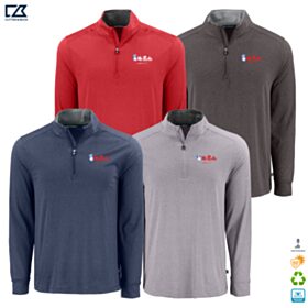 C&B Men's Forge Recycled Four-Way Stretch 1/4-Zip. MCK01373 - DF/LC
