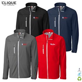 Clique Men's Telemark Recycled Stretch Softshell Jacket. MQO00055