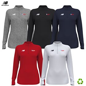 New Balance Ladies' Athletics Half Zip 2.0. TMWT748 - DF/LC