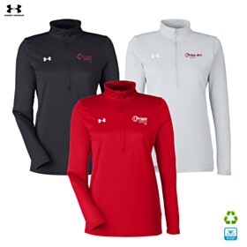 ART-Under Armour Ladies' Team Tech 1/2-Zip. 1376862 - DF/LC