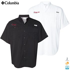 ART-Columbia Men's PFG Tamiami Short Sleeve Shirt. 212468 - DF/RC