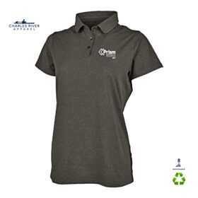 ART-CR Ladies' Heathered Eco-Logic Stretch Polo. 2318 - DF/LC
