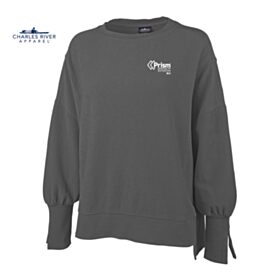 ART-CR Ladies' Camden Spliced Crew Neck Sweatshirt. 5523