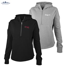 ART-CR Ladies' Willow Scallop Hem Hoodie. 5527