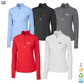ART-C&B Ladies' Traverse Recycled Stretch 1/4-Zip Pullover. LCK00033 - DF/LC