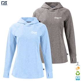 ART-C&B Ladies' Adapt Recycled Knit Stretch Hooded Pullover. LCK00203 - DF/LC