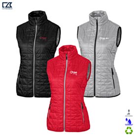 ART-C&B Ladies' Rainier Eco Insulated Full-Zip Puffer Vest. LCO00008