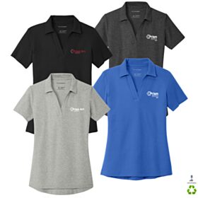 ART-Ladies' C-FREE Cotton Blend Pique Polo. LK867