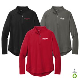 ART-Ladies' Cypress 1/4-Zip. LK870