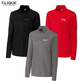 ART-Clique Ladies' Ice Tech 1/2-Zip Pullover. LQK00084 - DF/LC