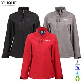 ART-Clique Ladies' Tempest Waterproof Stretch Full-Zip Softshell Jacket. LQO00070