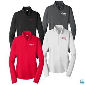 ART-Sport-Tek Ladies' PosiCharge 1/4-Zip Pullover. LST357