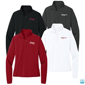 ART-Ladies' Sport-Wick Stretch 1/4-Zip Pullover. LST850