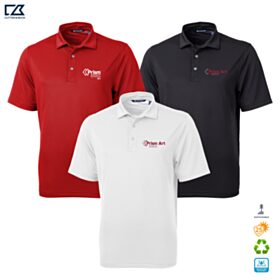 ART-C&B Men's Virtue Light Pique Recycled Polo. MCK01144 - DF/LC