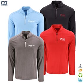 ART-C&B Men's Coastline Eco Comfort Recycled 1/4-Zip. MCK01347 - DF/LC