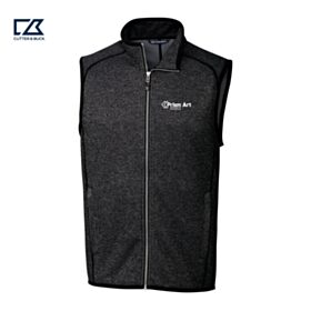ART-C&B Men's Mainsail Sweater-Knit Full-Zip Vest. MCO00047