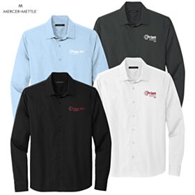 ART-Mercer+Mettle Men's Long Sleeve Stretch Woven Shirt. MM2000