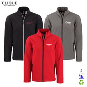 ART-Clique Men's Tempo Stretch Full-Zip Softshell Jacket. MQO00077