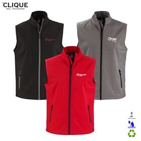 ART-Clique Men's Tempo Stretch Full-Zip Softshell Vest. MQO00085
