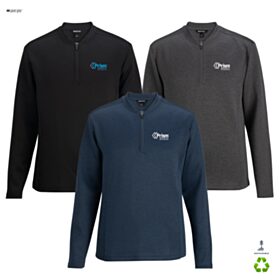 Point Grey Men's Double-Knit 1/4-Zip. 3482