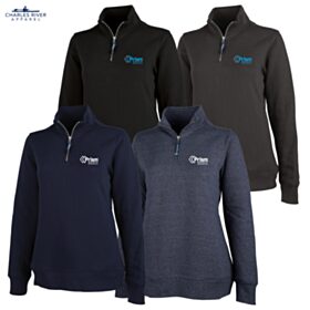 CR Ladies' Crosswind 1/4-Zip Sweatshirt. 5459