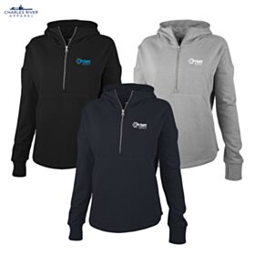 CR Ladies' Willow Scallop Hem Hoodie. 5527