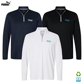 Puma Golf Men's Icon 1/4-Zip. 631059 - DF/LC