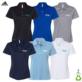 Adidas Ladies' Performance Polo. A231 - DF/LC