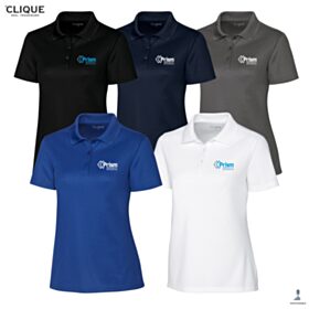 Clique Ladies' Spin Performance Pique Polo. LQK00063 - DF/LC