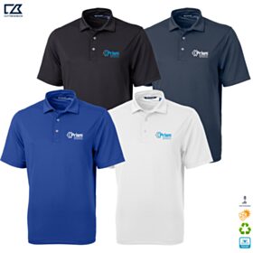 C&B Men's Virtue Light Pique Recycled Polo. MCK01144 - DF/LC
