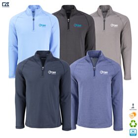 C&B Men's Peshastin Fleece Recycled 1/2-Zip Pullover. MCK01325