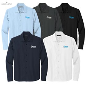 Mercer+Mettle Men's Long Sleeve Stretch Woven Shirt. MM2000