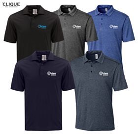 Clique Charge Active Men's Short Sleeve Polo. MQK00096 - DF/LC