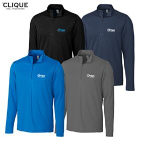 Clique Men's Ice Pique Tech 1/2-Zip. MQK00098 - DF/LC