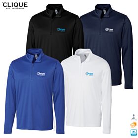 Clique Mens Spin Eco Performance 1/2-Zip. MQK00099 - DF/LC