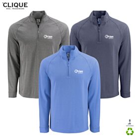 Clique Men's Dash Recycled 1/4-Zip. MQK00120 - DF/LC