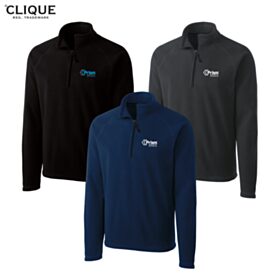 Clique Men's Summit 1/2-Zip Pullover Fleece. MQO00027