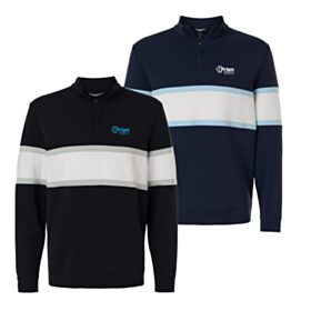Swannies Men's Owen 1/4-Zip Colorblock Pullover. SWOQ500