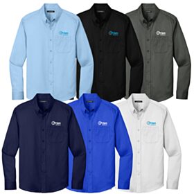 Men's Long Sleeve SuperPro React Twill Shirt. W808