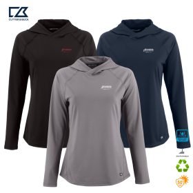 C&B Ladies' Prospect Recycled Featherlight Hooded Pullover. LCK00224 - DF/LC