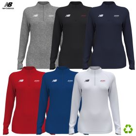 New Balance Ladies' Athletics Half Zip 2.0. TMWT748 - DF/LC