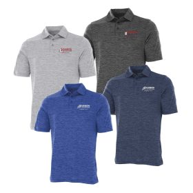 CR Men's Space Dye Polo Shirt. 3814
