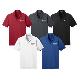 Men's Diamond Jacquard Polo. K569