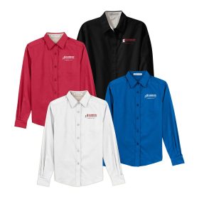 Ladies' Long Sleeve Easy Care Shirt.  L608