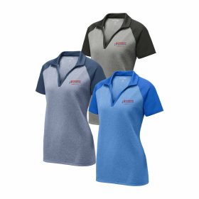 Ladies' RacerMesh &reg; Raglan Polo. LST641