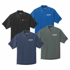 New Era &reg; Cage Short Sleeve 1/4-Zip Jacket. NEA600