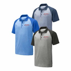 Men's RacerMesh &reg; Raglan Polo. ST641