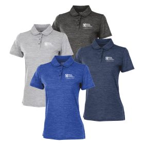 CR Ladies' Space Dye Polo Shirt. 2814